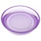 Round Soap Dish Made From Thermoplastic Resins in Purple Finish